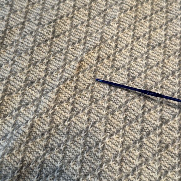 Robert Bruce Wool Vest Mens Small Gray Sleeveless Jumper Sweater Vneck - Picture 10 of 11